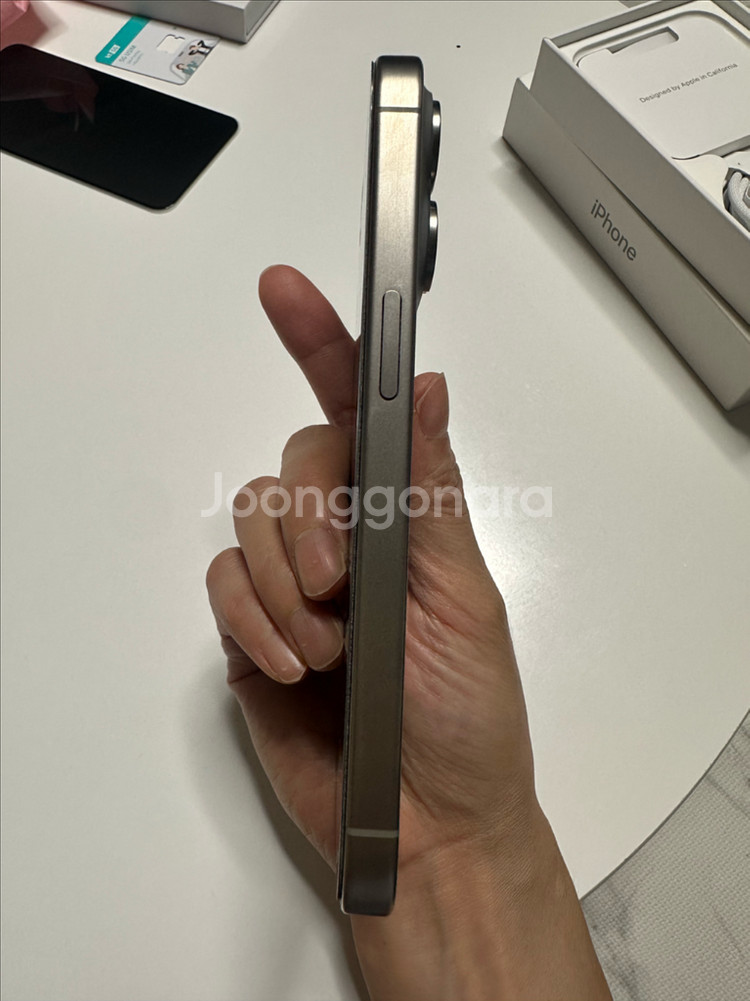 아이폰 15 Pro 내추럴 티타늄 128GB--9