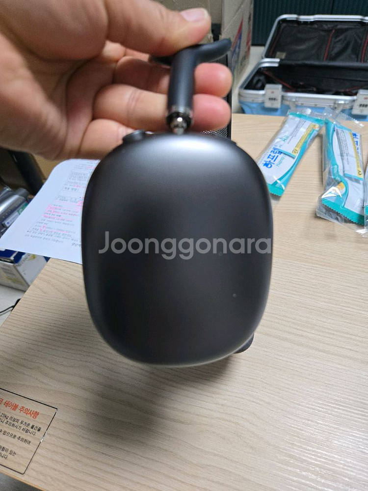 에어팟 맥스 그레이--1