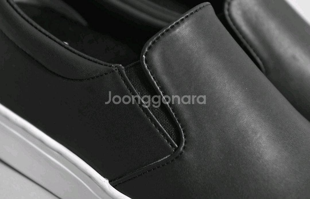 [새상품] 바이슬림 슬립온 키높이 블랙 255-260--2