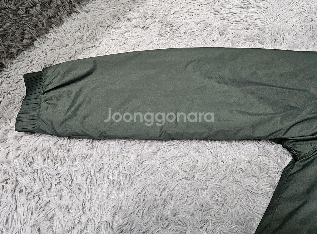 무스너클 페이크퍼 리버시블 양면점퍼 정품--7