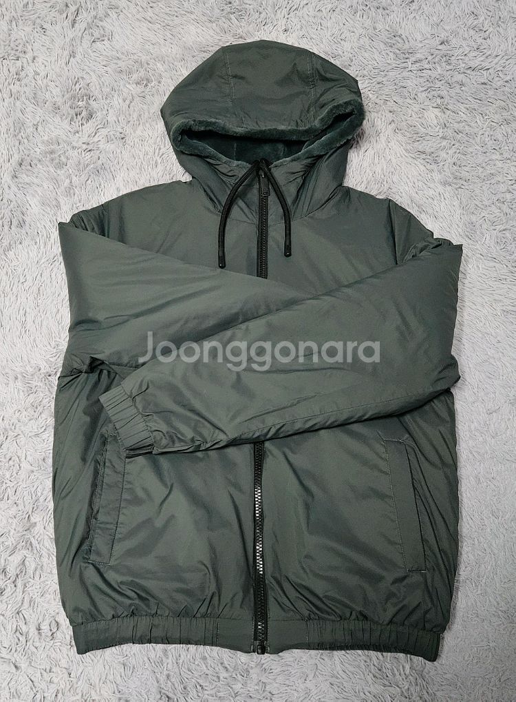 무스너클 페이크퍼 리버시블 양면점퍼 정품--5