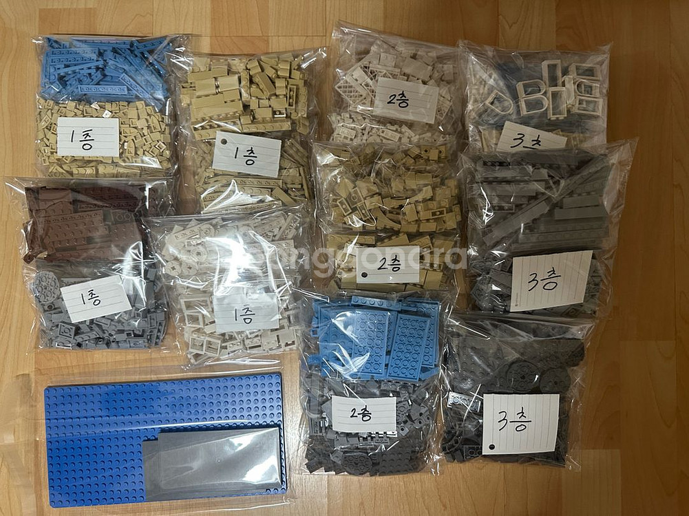 레고 10214 타브코너 moc 층별로 분해품--3
