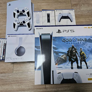 플스5 디스크에디션 패키지 팝니다.