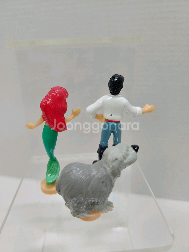 폴리포켓 스타일 하스브로 디즈니 인어공주 피규어 3종--1