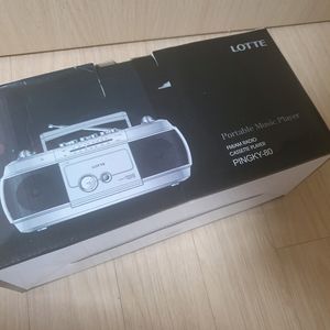 미사용) 카세트 라디오 2ch 스피커 포터블오디오