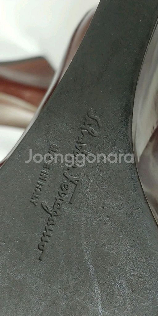 245 정품 페라가모 통굽 웨지힐 하이힐 여자구두24--7