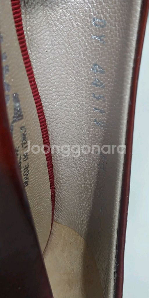 245 정품 페라가모 통굽 웨지힐 하이힐 여자구두24--8