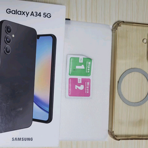자급제 갤럭시 A34 5G 액정수리 판매합니다.