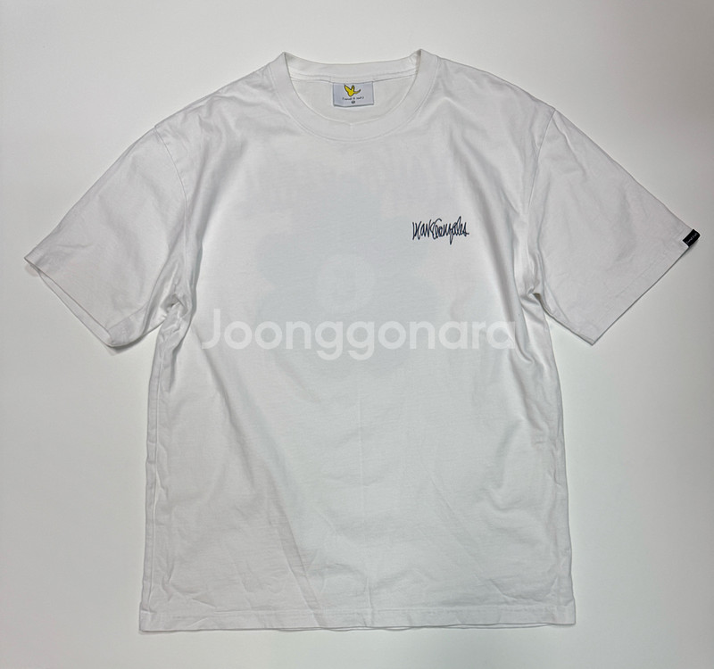 마크곤질레스 뒷 프린팅 빈팔 티셔츠--1