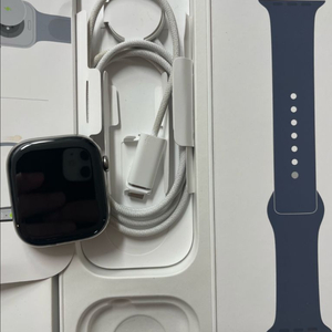 애플워치10티타늄 46mm 내추럴 애플케어+