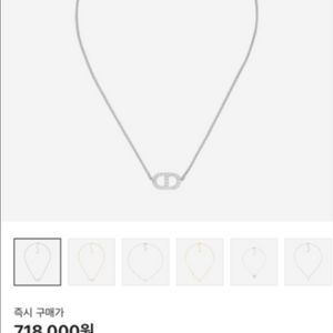 디올 쁘띠 CD 목걸이