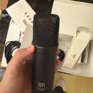 rode nt1 콘덴서마이크
