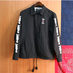 일본판 stussy 스투시 빅 프린팅 코치자켓