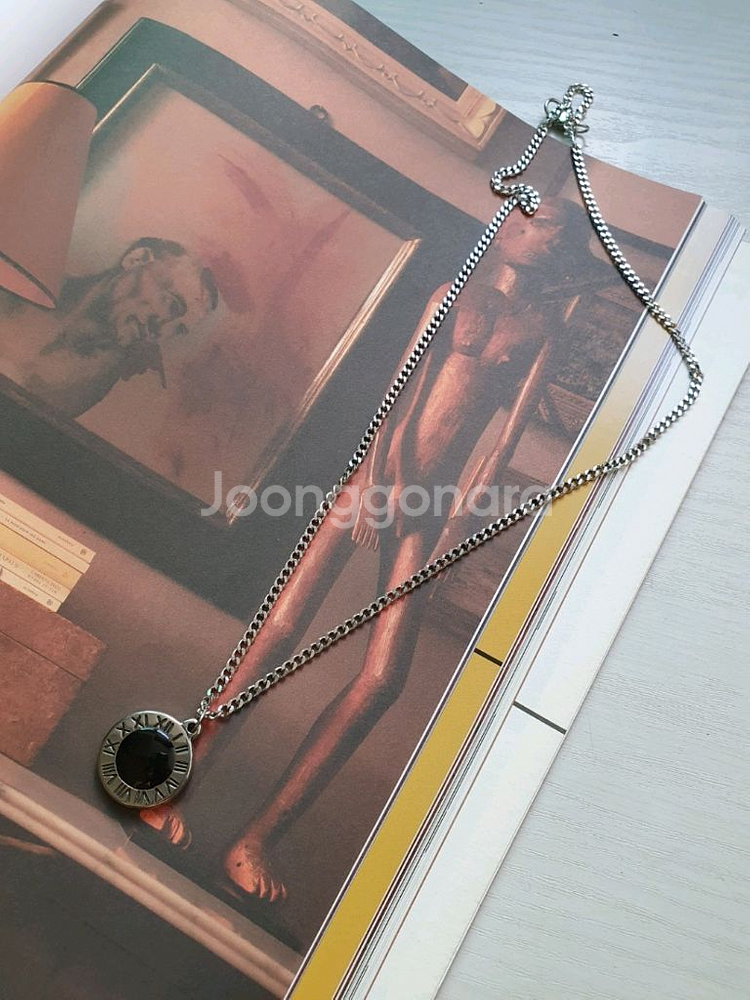 남자목걸이 써지컬목걸이 새제품--2