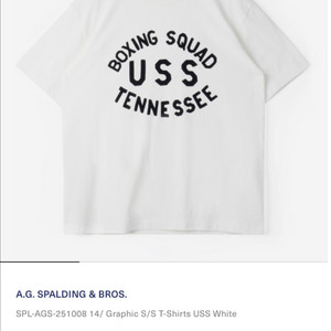 ag spalding & bros 반팔티