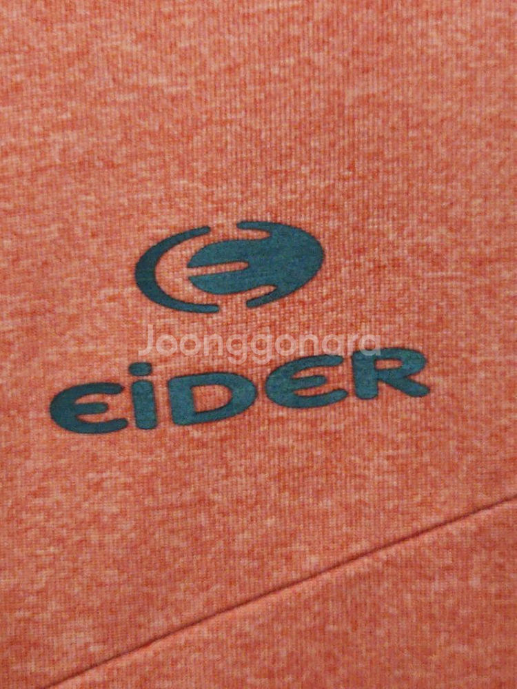 (L) 아이더 반집업 티셔츠 등산복 기능성 반팔티--3