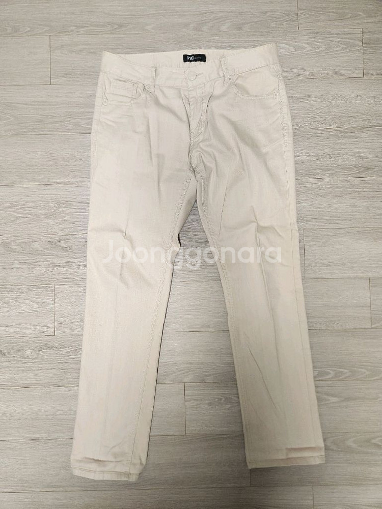 FRJ 진 Beige Slim Straight 86--0