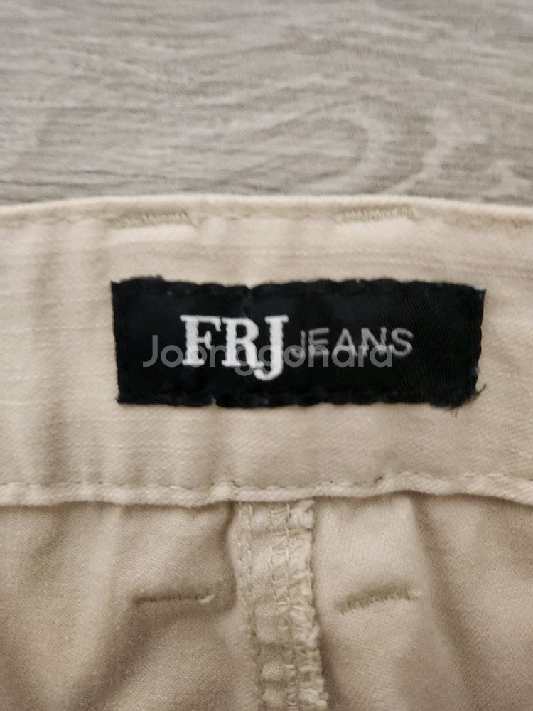 FRJ 진 Beige Slim Straight 86--1