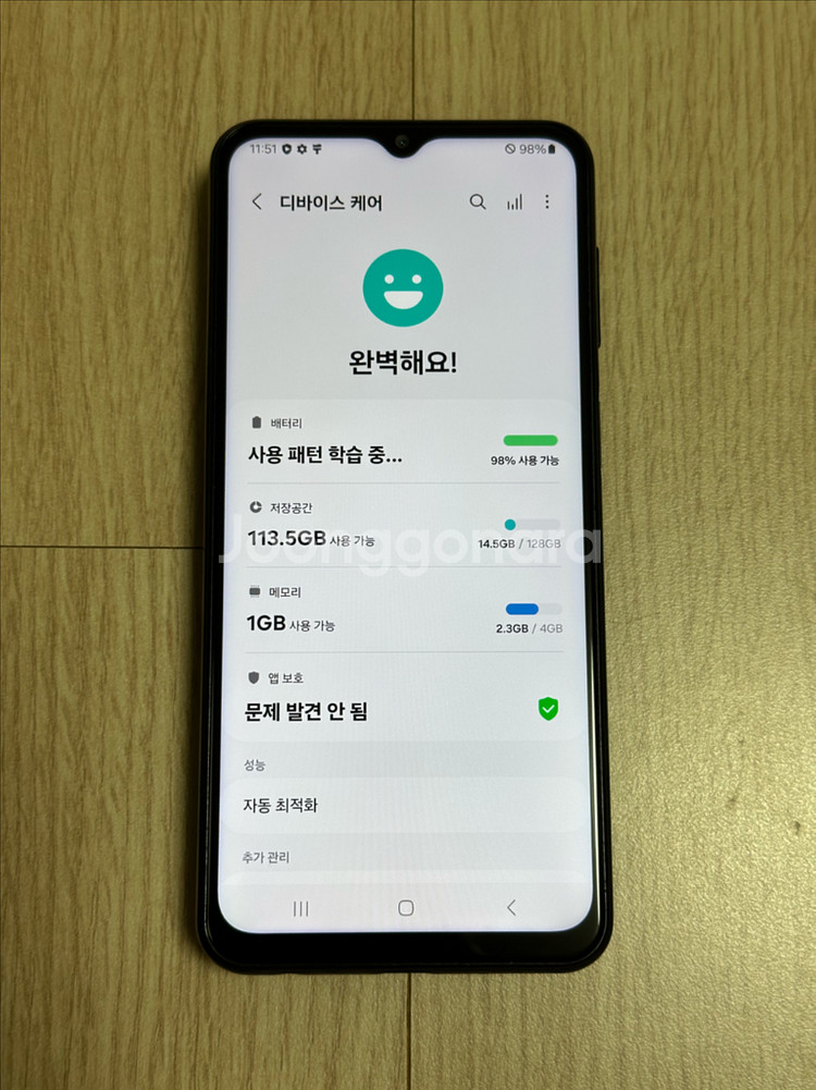 M236 갤럭시버디2 딥그린 128GB 천안 아산--4
