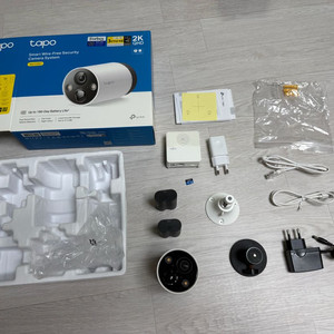 tapo c420 무선 cctv 박스풀 추가구성품 포함