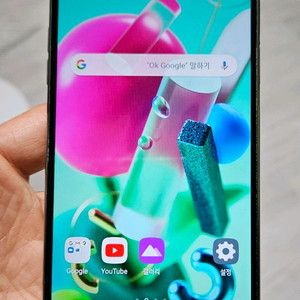 LG Q92 5G 화이트 128GB A급 싸게 팝니다.