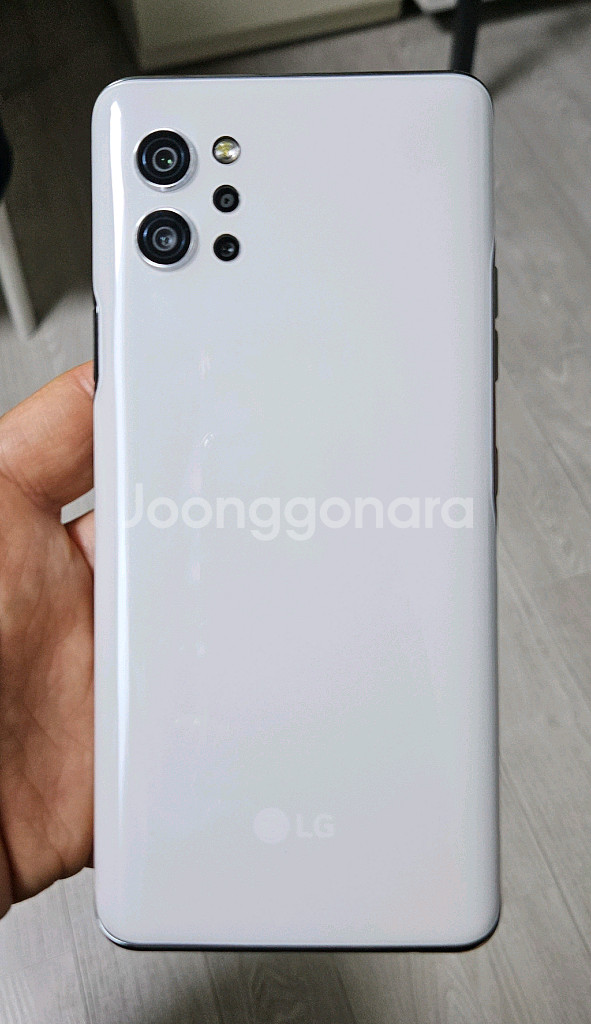 LG Q92 5G 화이트 128GB A급 싸게 팝니다.--1