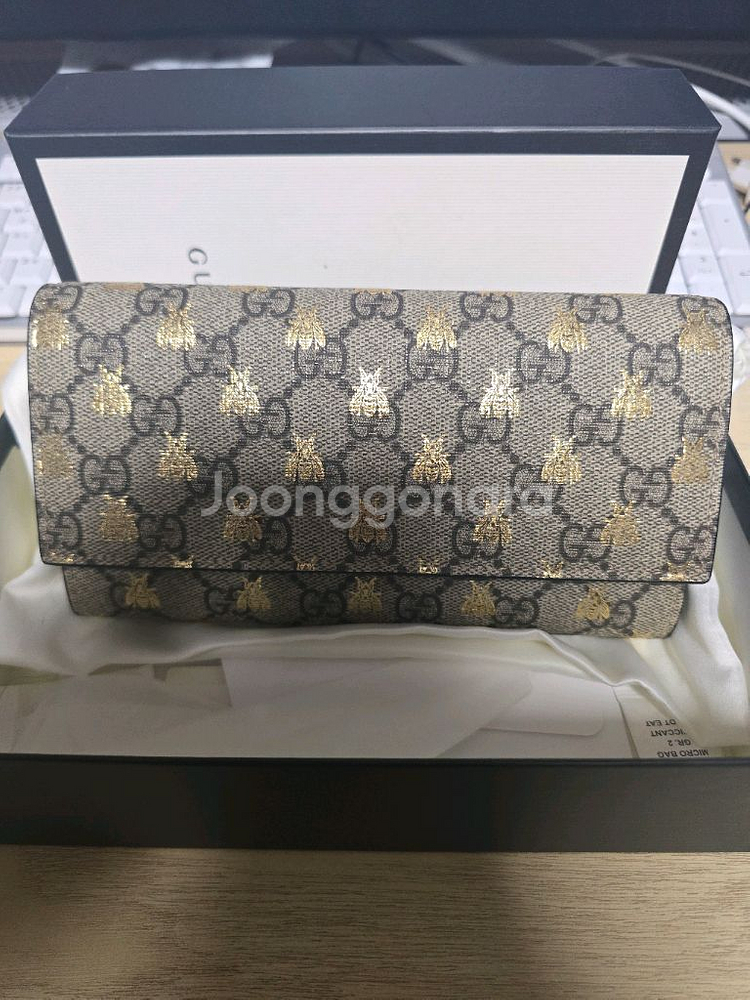 새 상품) 구찌 슈프림 한정판 장지갑 판매--0