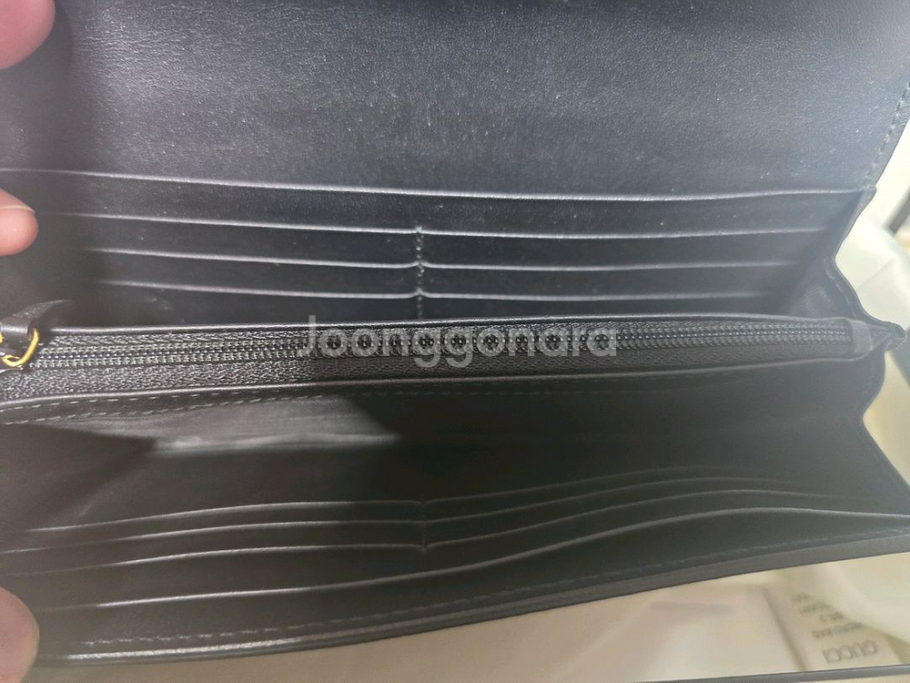 새 상품) 구찌 슈프림 한정판 장지갑 판매--2