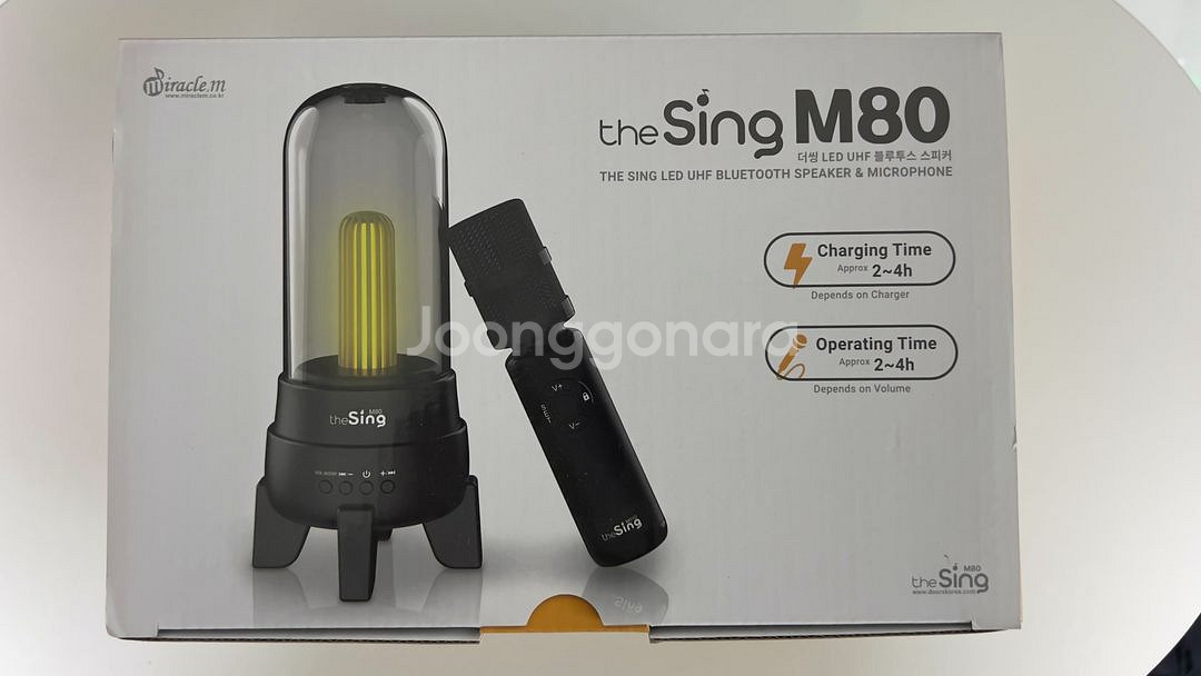 The Sing M80 블루투스 스피커 마이크--0