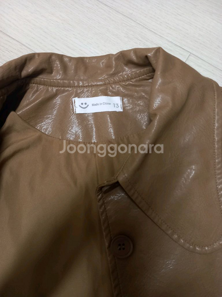 여아130 빅카라 레자자켓--2