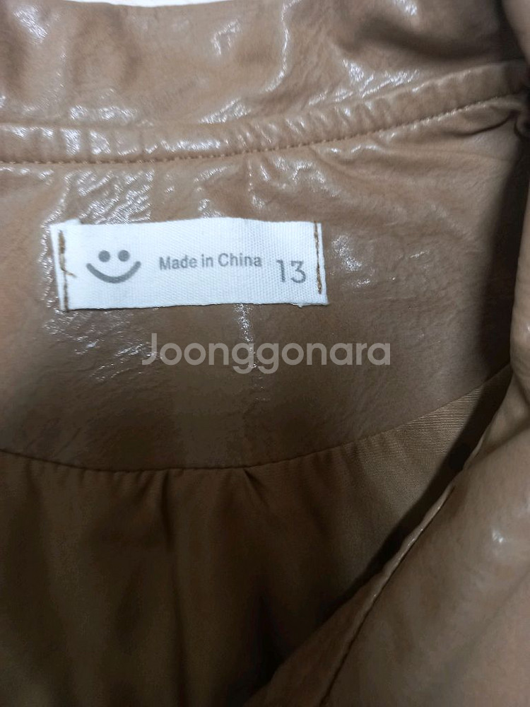 여아130 빅카라 레자자켓--5