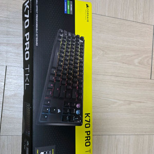 커세어 k70 pro TKL 키보드