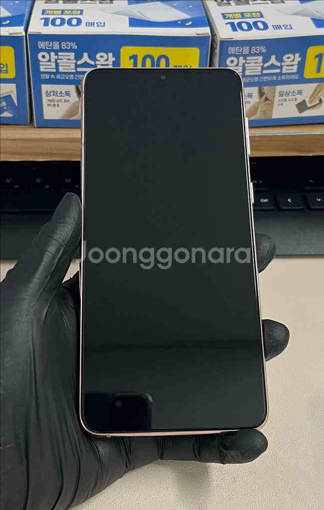 갤럭시S21플러스 256G 바이올렛 S급!--0