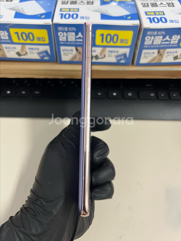 갤럭시S21플러스 256G 바이올렛 S급!--5