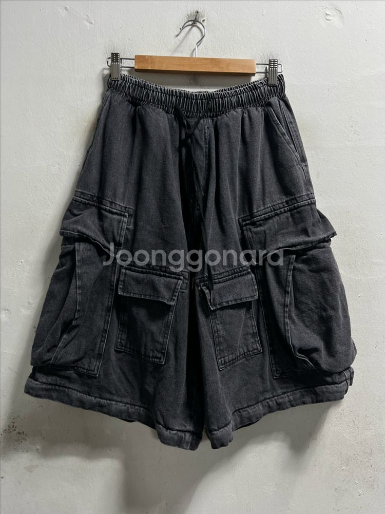 28-34 GLAMOUR 카고 버뮤다팬츠 반뱆--0