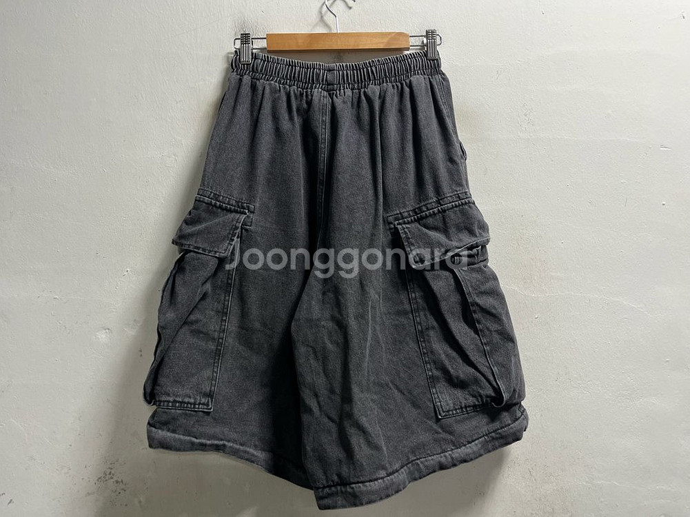 28-34 GLAMOUR 카고 버뮤다팬츠 반뱆--3