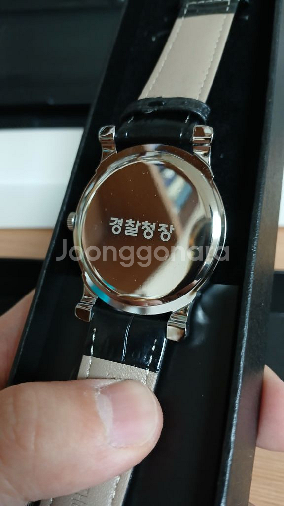 경찰청장 남성용 고급 디자인 미사용 시계--2