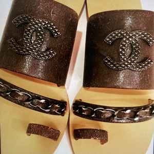 샤넬 샌들 빈티지