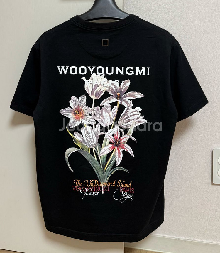24SS 우영미 플라워티셔츠 44사이즈--0