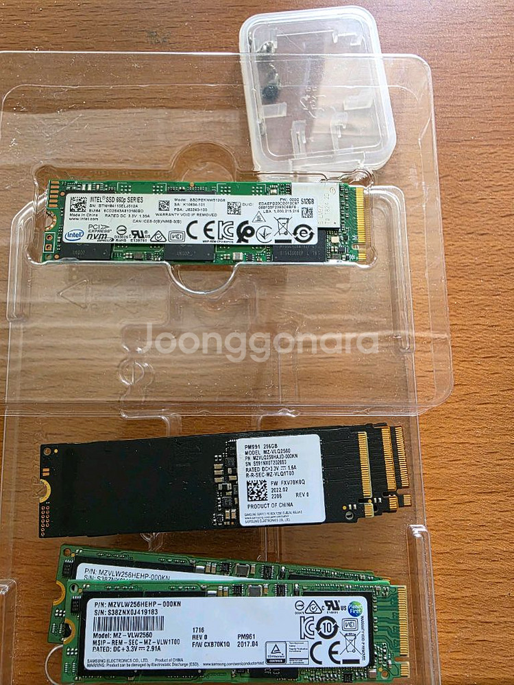 삼성 Pm991 SSD 256 512GB/원10 문서--0