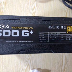 EVGA SUPERNOVA 1600G+ 80PLUS골드