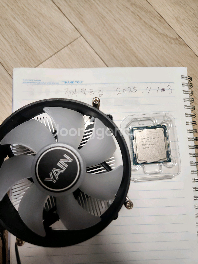 인텔 i3 10100F CPU--0