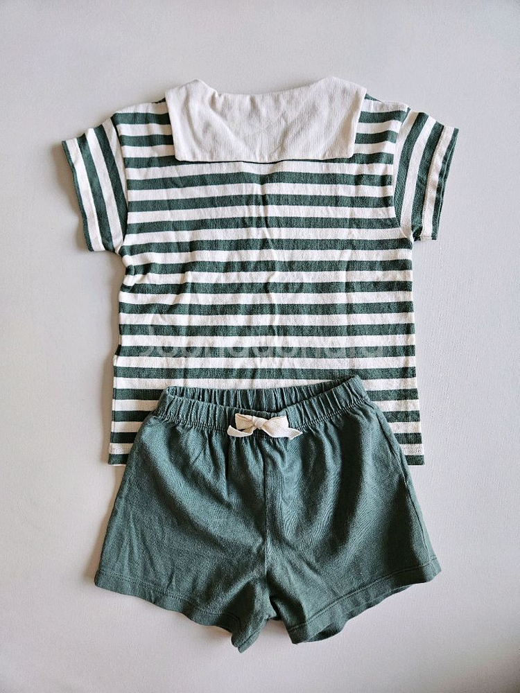 쁘띠바또 세일러 상하복36m--1