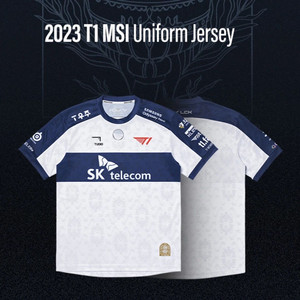 LCK T1 23시즌 MSI 유니폼 FAKER 마킹