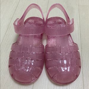이고르 클라시카 젤리슈즈 크리스탈 글리터 핑크