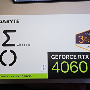 Aorus 4060 AERO OC 모델 팝니다
