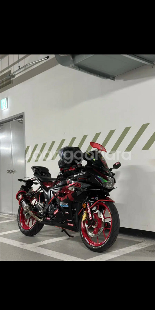 헬멧 포함 gsxr125 풀튜닝 카본요시무라 구변 완료--1