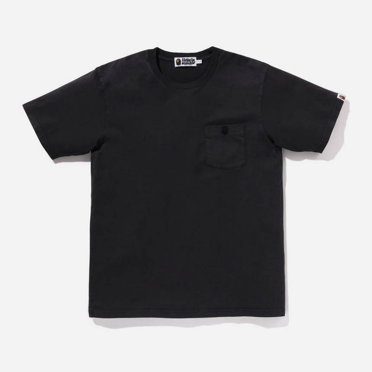 베이프 가먼트 다이 원 포인트포켓 반팔 티셔츠 이미지