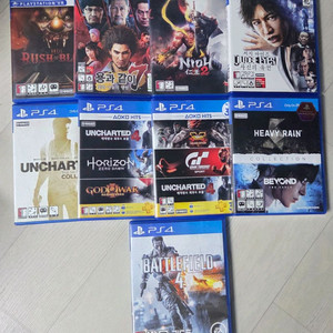 PS4 인기게임 타이틀CD(11종) 판매 및 교환