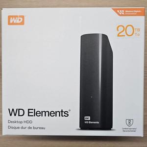 WD Elements 20TB 미개봉